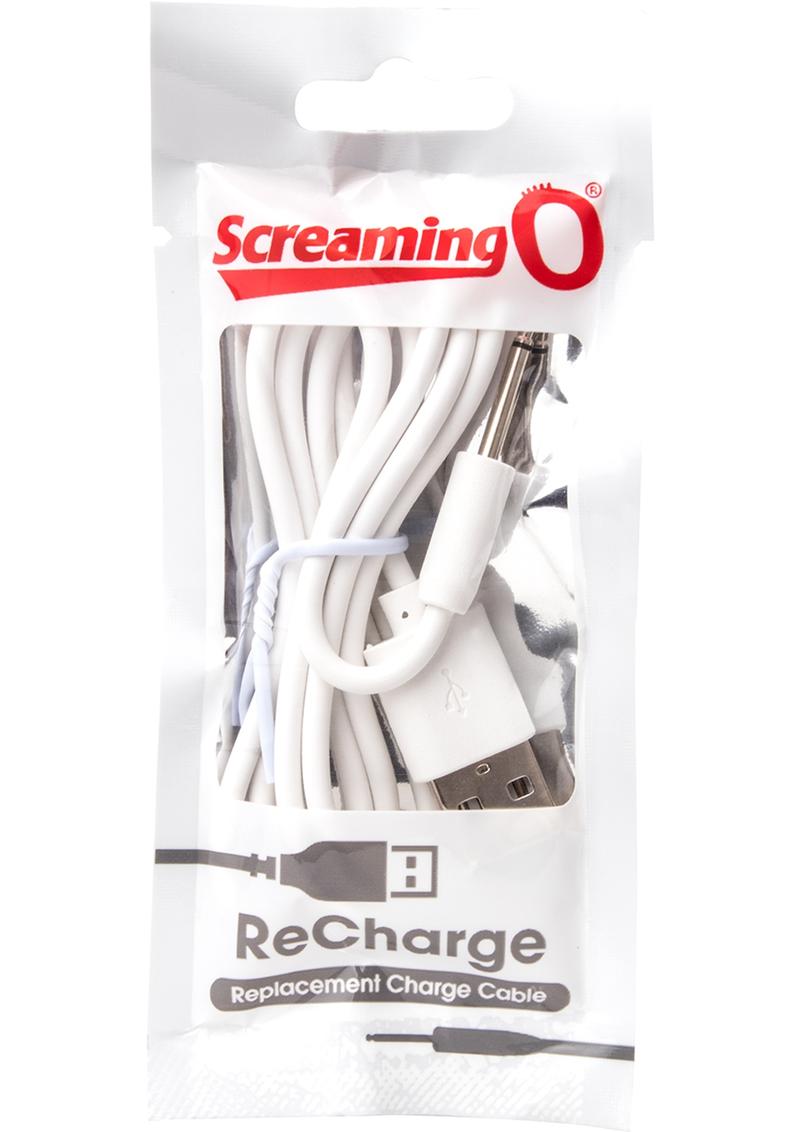 Screaming O Recharge Replacement Charge Cable