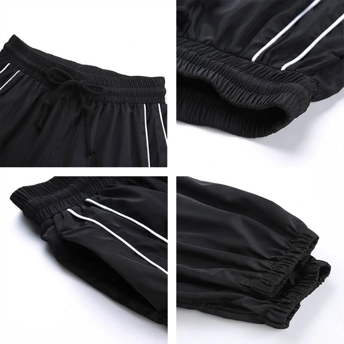 Fashion Reflective Strip Sweatpants