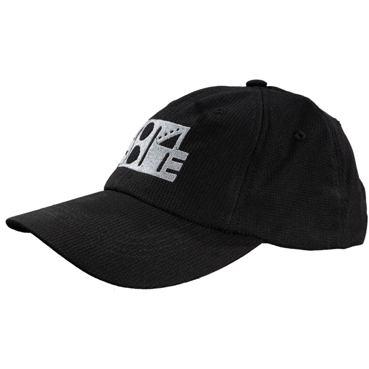 Retro 1980s Black Embroidered Snapback Adjustable Hat