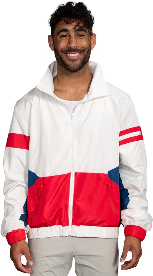 Retro Windbreaker Jacket Lightweight Design 4