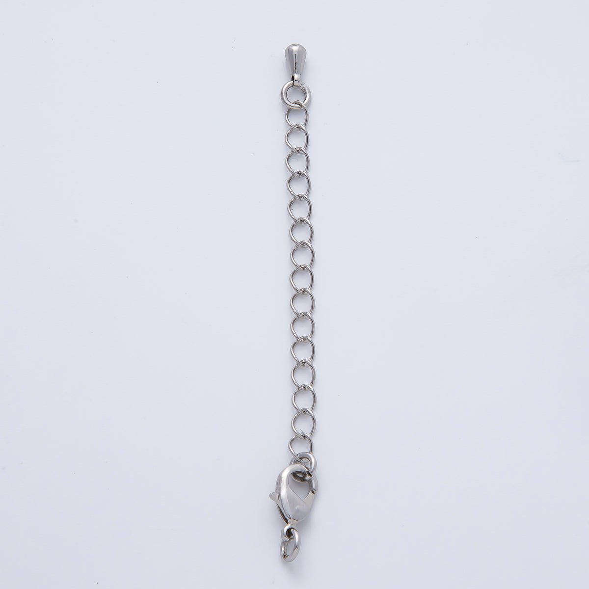 Rhodium Plated 68mm Lobster Claw Clasps Extender Finding | Z1663