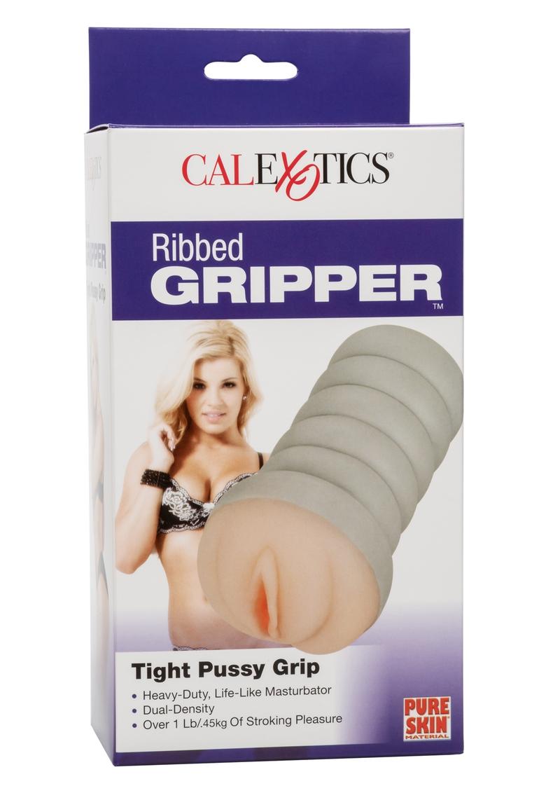 Ribbed Gripper Dual Density Textured Masturbator