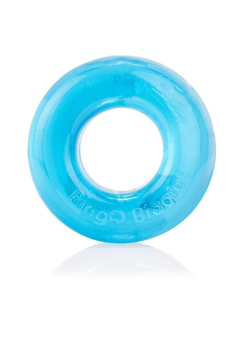 Screaming O Ring O Biggies Waterproof Blue Cock Ring