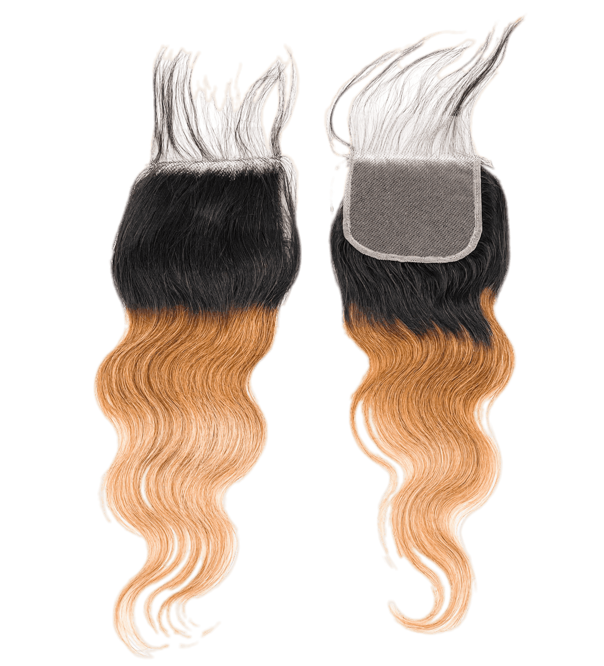 Rio Body Wave Human Hair Closure 4x4, Gold