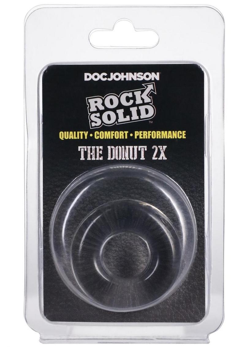 Doc Johnson Rock Solid The Donut 2X Silicone