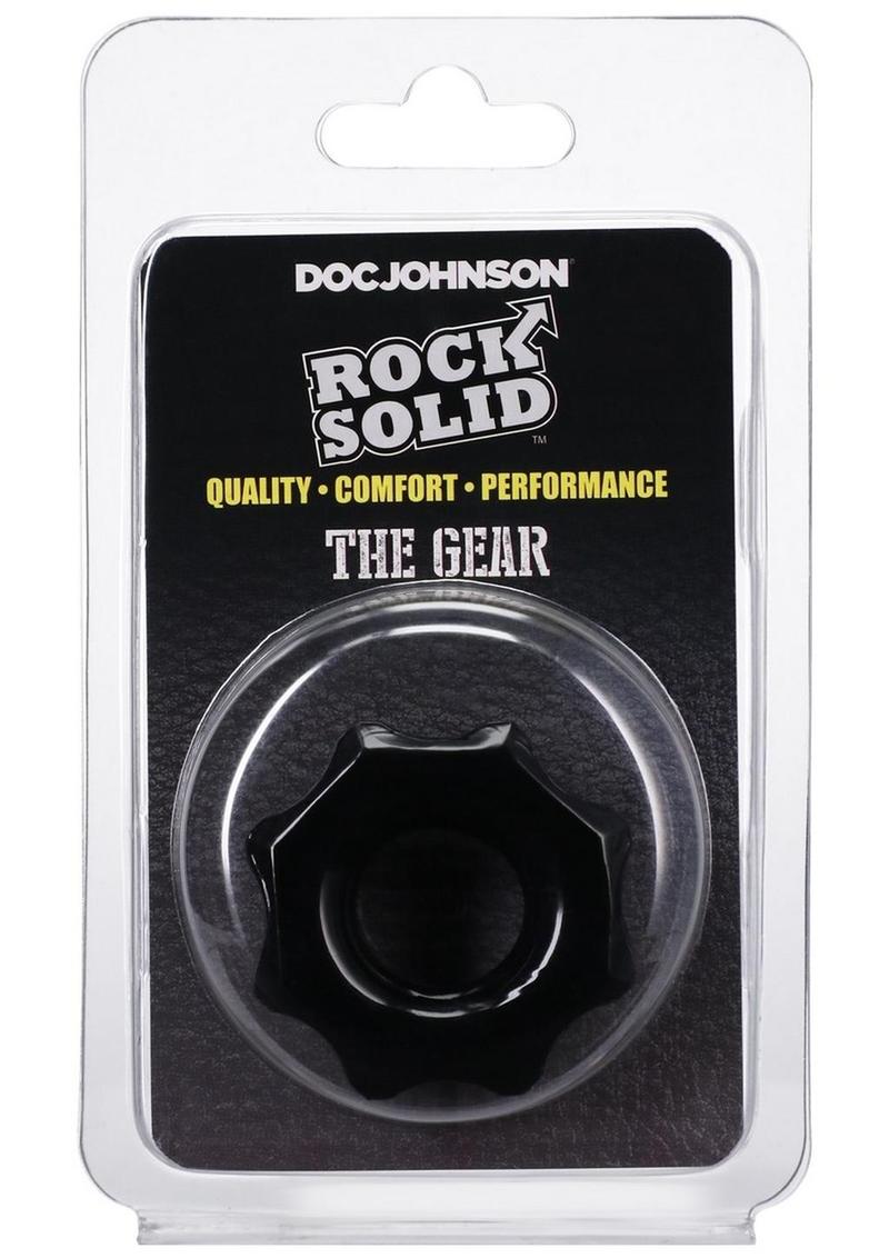 Doc Johnson Rock Solid The Gear Silicone Cock Ring