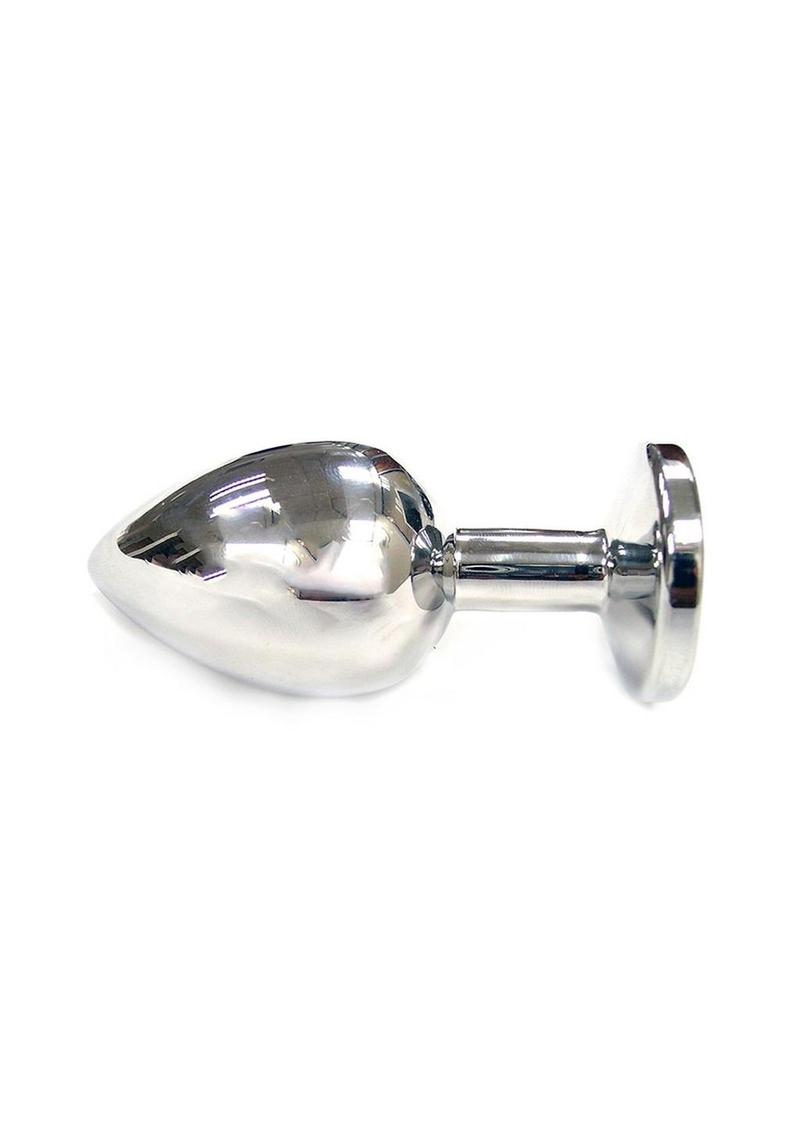 Rouge Smooth Stainless Steel Anal Plug