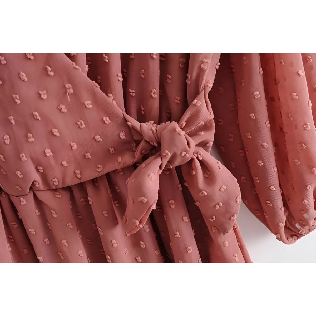 Korean Ruffle Mini Dress