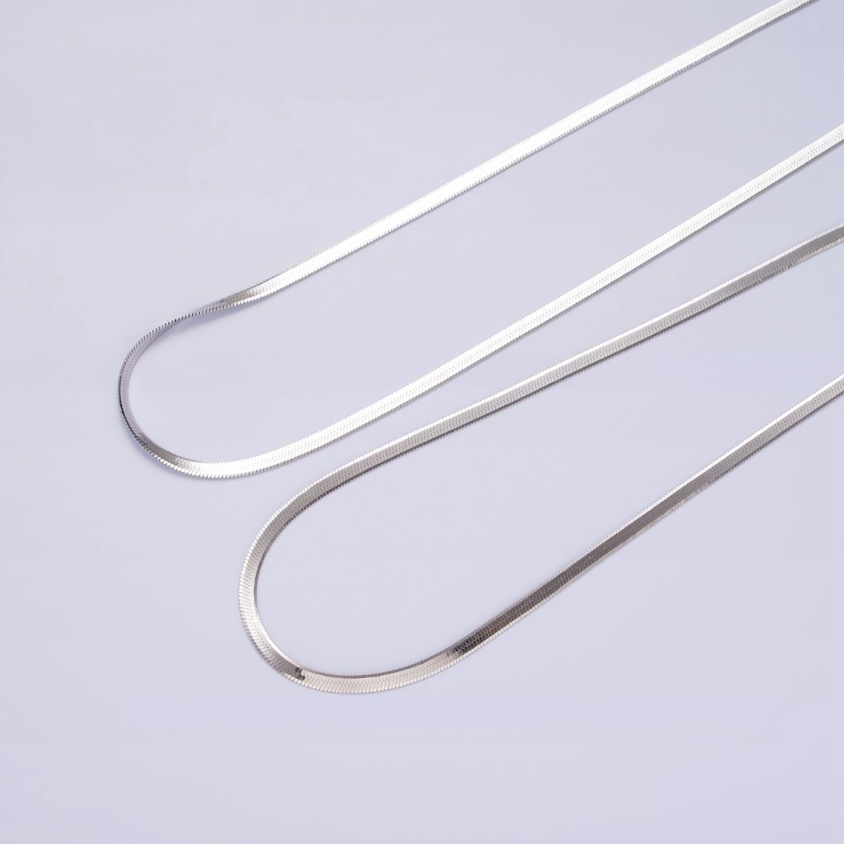 S925 Sterling Silver 2mm Snake Chain 17Inch Necklace w. Extender | WA-02158