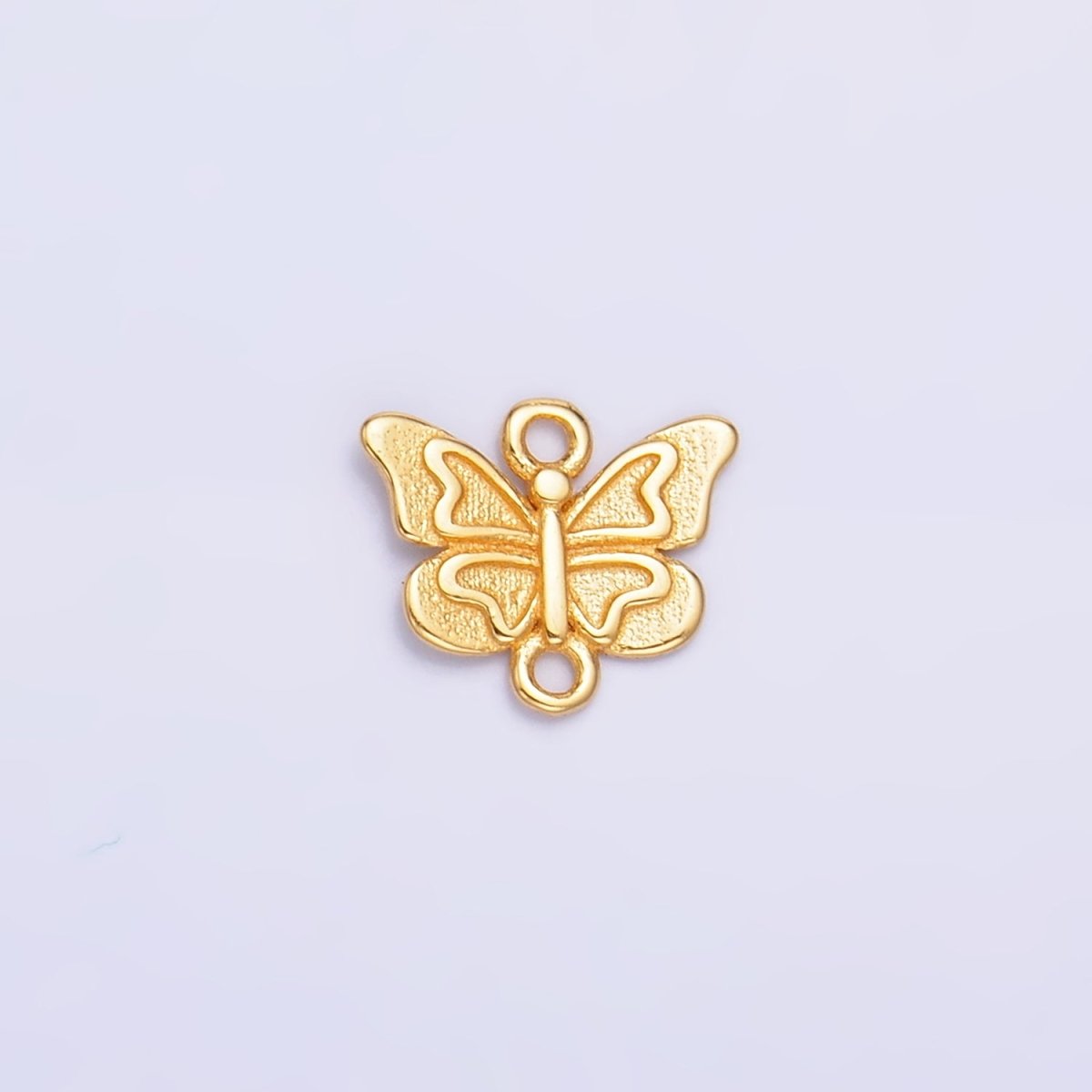 S925 Sterling Silver Butterfly Insect Connector in Gold & Silver | SL-00613