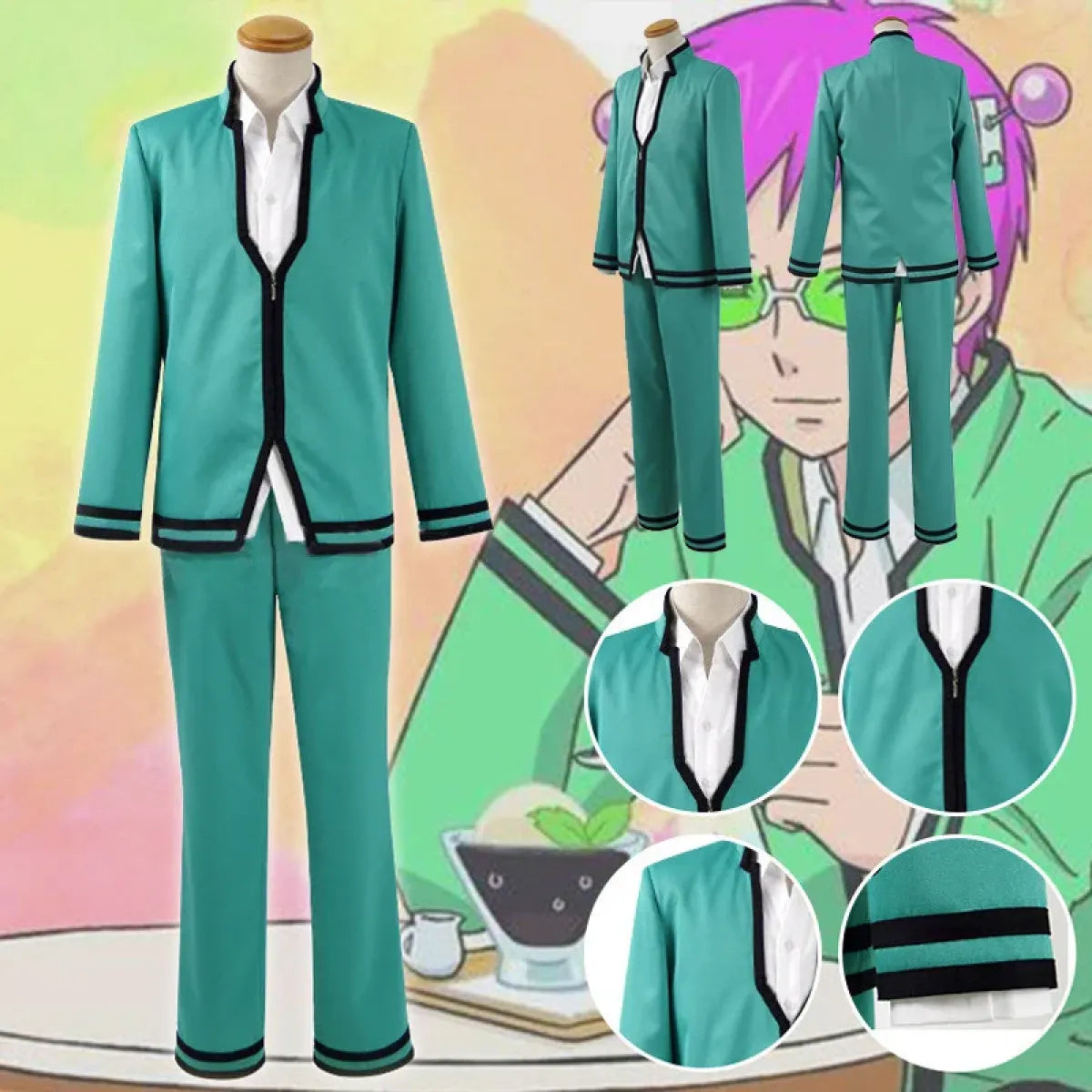 Saiki K High School Uniform β Anime Cosplay Set