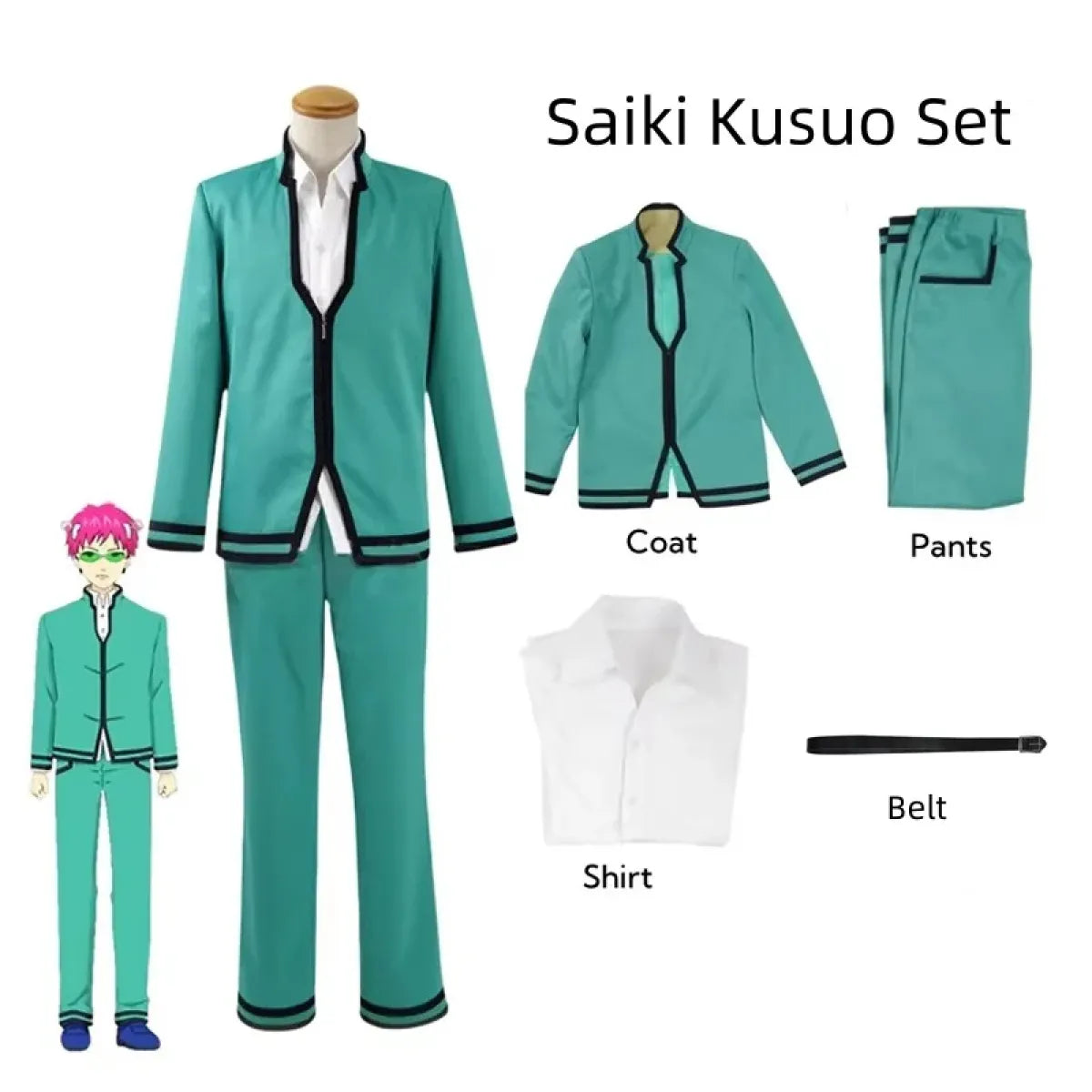 Saiki K High School Uniform β Anime Cosplay Set