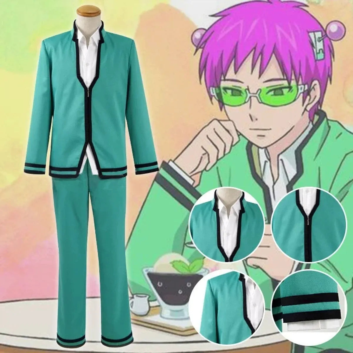 Saiki K High School Uniform β Anime Cosplay Set