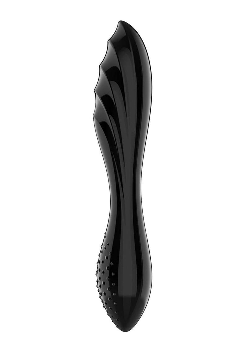 Satisfyer Dazzling Crystal Glass Hot And Cold Temperature Play Dildo