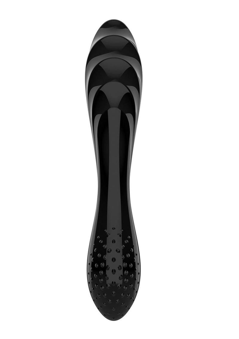 Satisfyer Dazzling Crystal Glass Hot And Cold Temperature Play Dildo