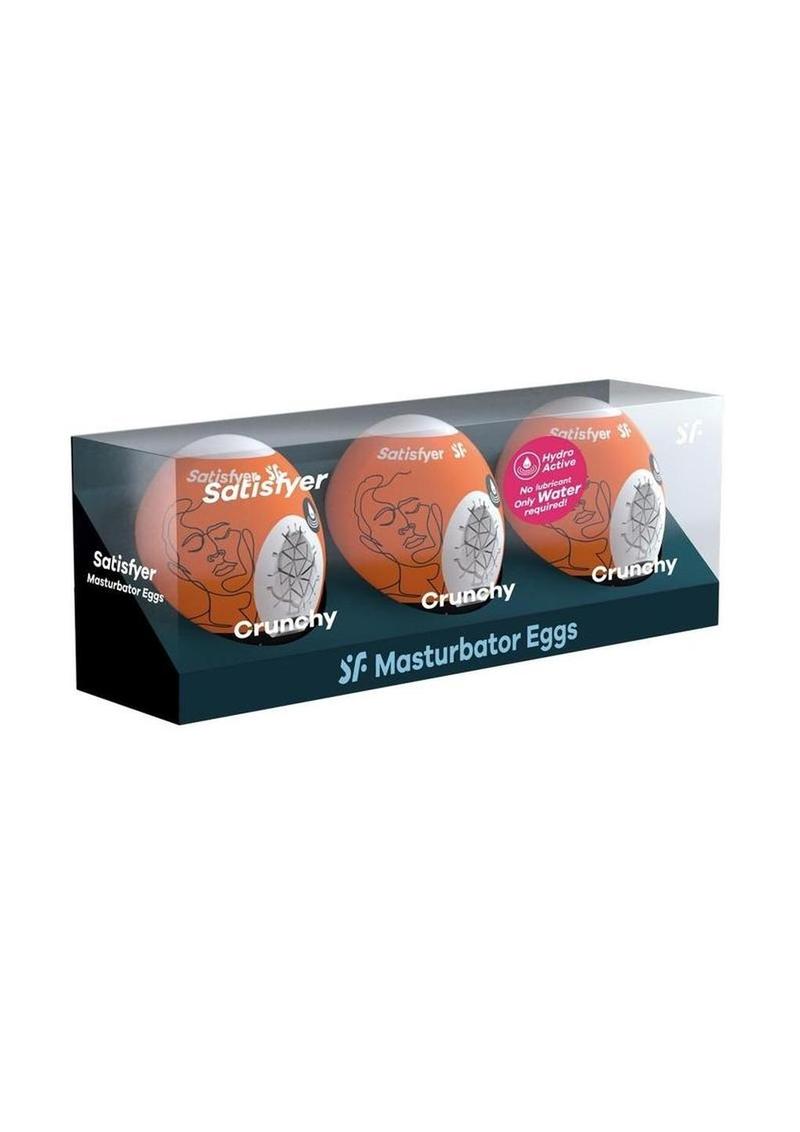 Satisfyer User Friendly Masturbator Egg 3-Pack Set