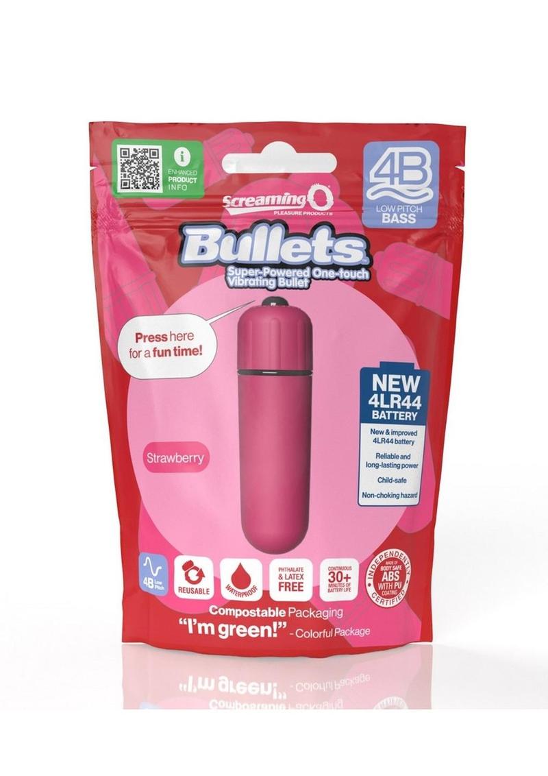 Screaming O 4B Super-Powered One-Touch Vibrating Bullet