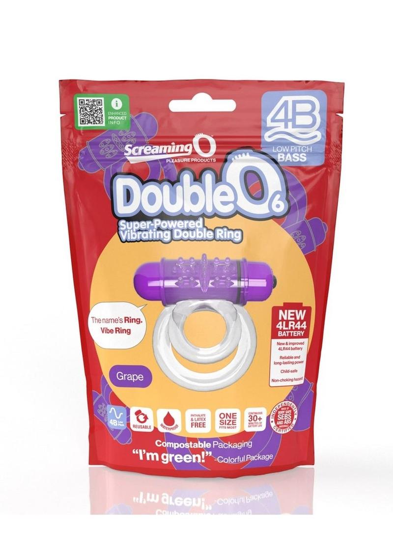 Screaming O Double O 6 Super-Powered Vibrating Double Ring