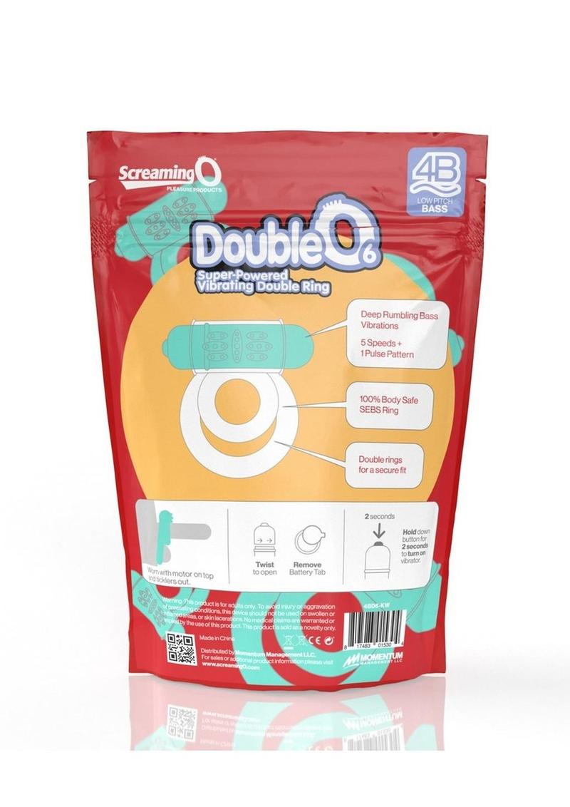 Screaming O Double O 6 Super-Powered Vibrating Double Ring