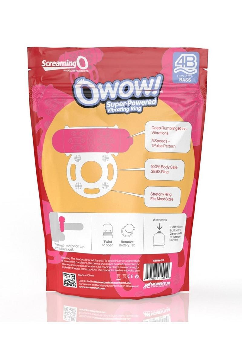 Screaming O Wow! Super Powered Vibrating Ring
