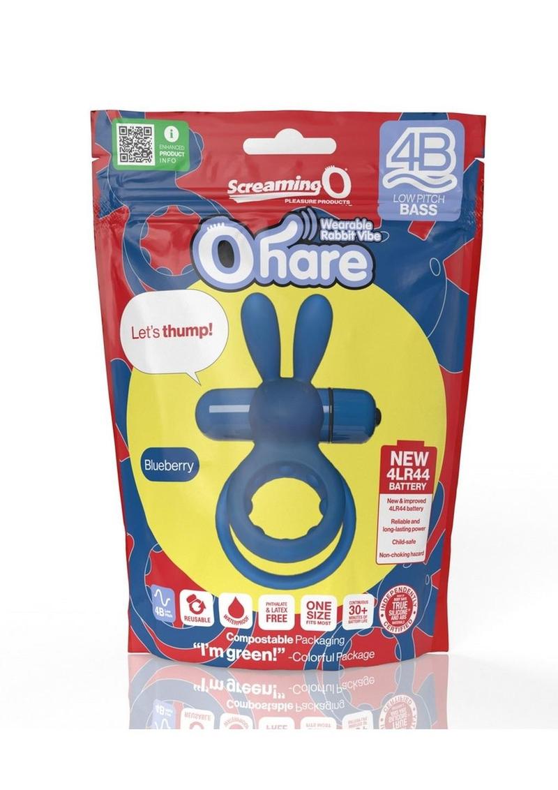 Screaming O 4B Ohare Vibrating Cock Ring