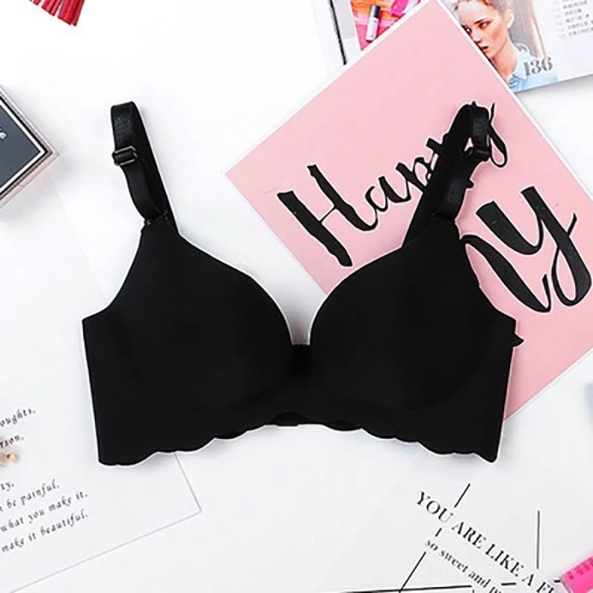 Seamless Push Up Bra