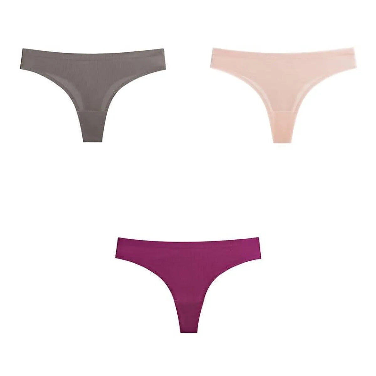 Set Of 3 Seamless Women&