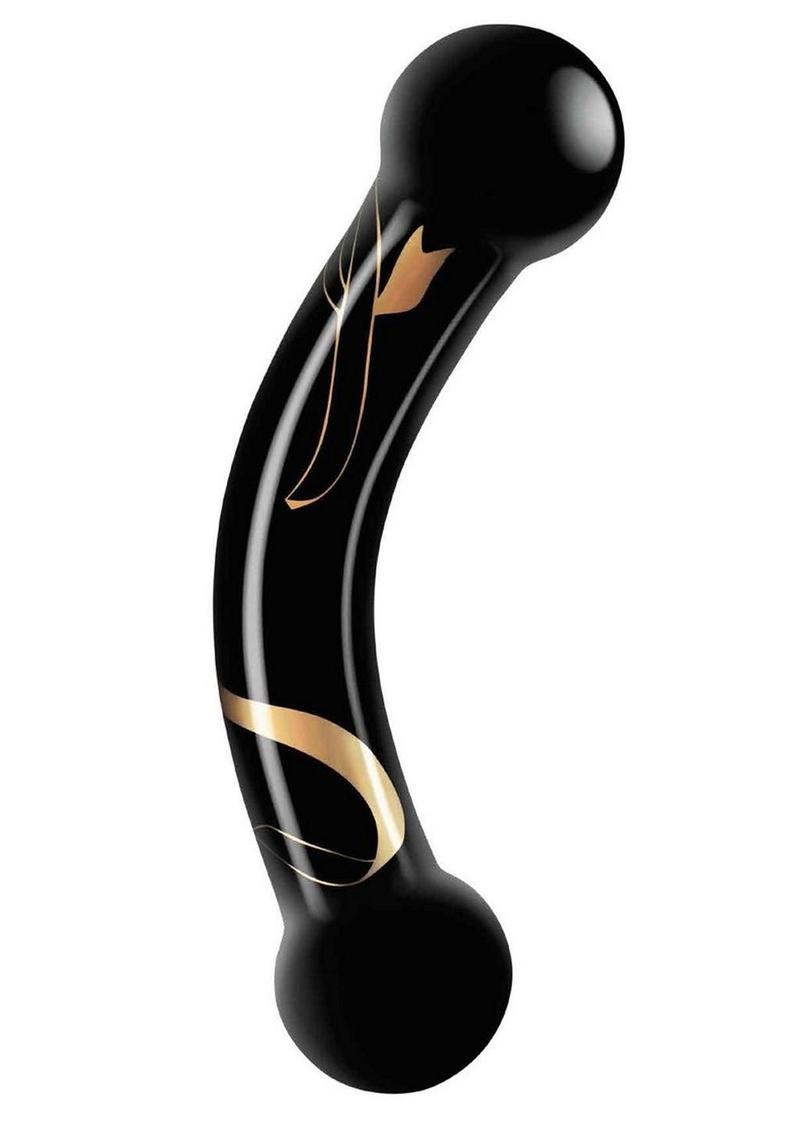 Secret Kisses Handblown Glass Double Ended Dildo