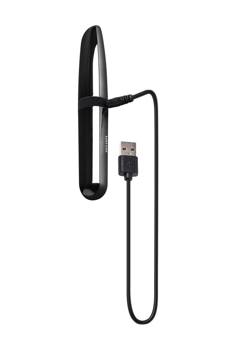 Selopa Buzz Buddy Rechargeable Bullet Vibrator - Black