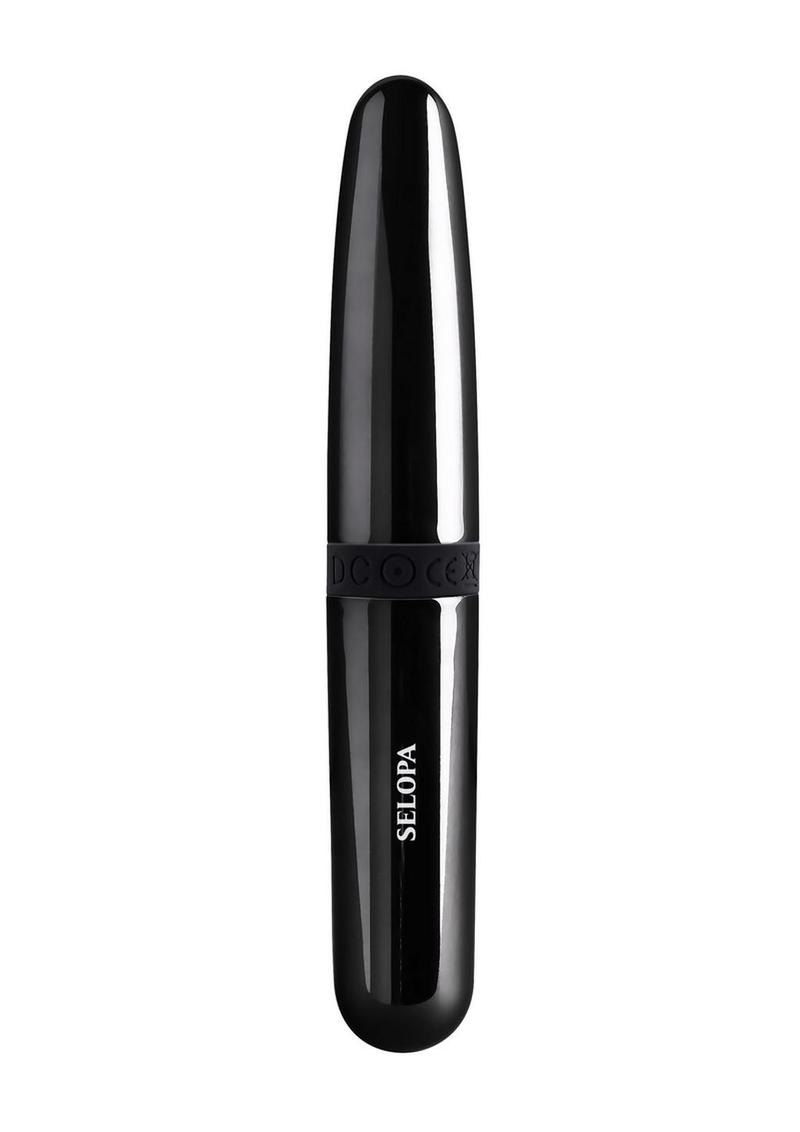 Selopa Buzz Buddy Rechargeable Bullet Vibrator - Black