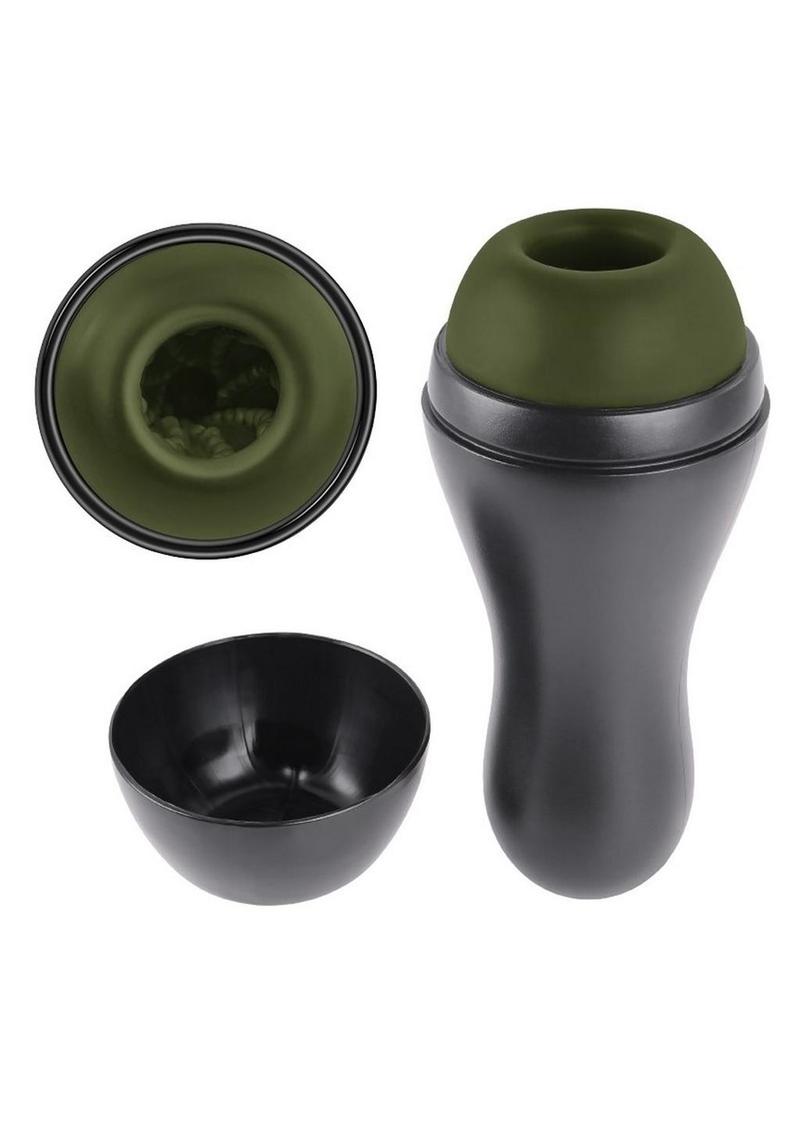 Selopa Kingpin Textured Stroker Silicone Stroker with Textured Interior