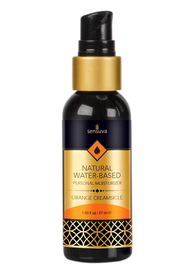 Sensuva Natural Orange Creamsicle Flavored Lubricant