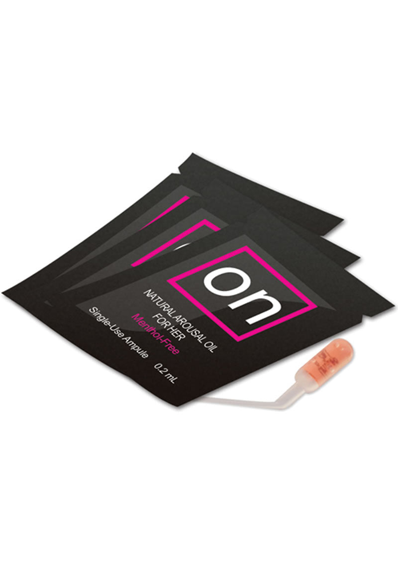 Sensuva On Natural Arousal Oil for Her Menthol Free
