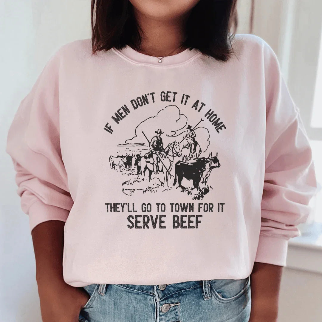 Serve Beef Sweatshirt