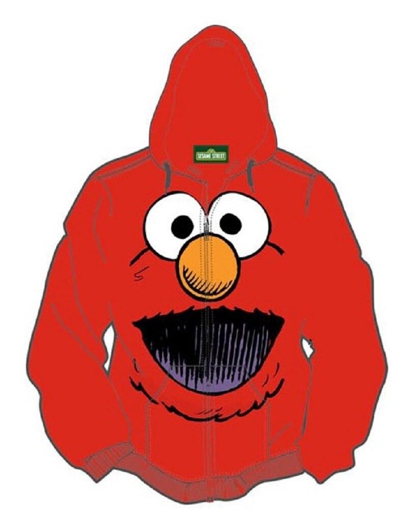 Sesame Street Elmo Hoodie Sweatershirt Jacket