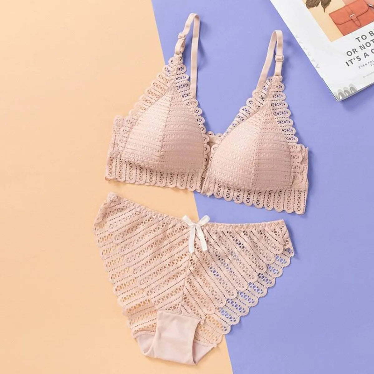 Backless Bra and Panty Set