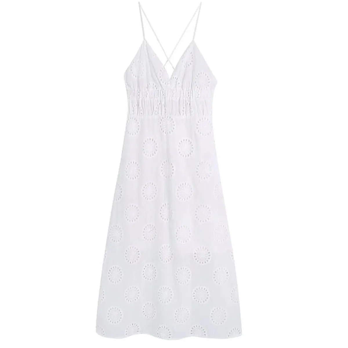 Sexy Backless Lace Dress