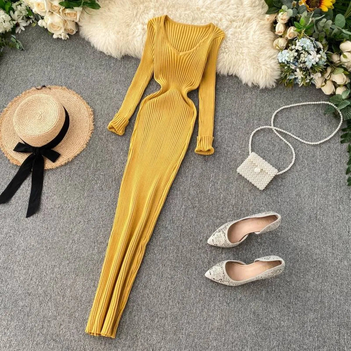 Sexy Elastic Bodycon Dress