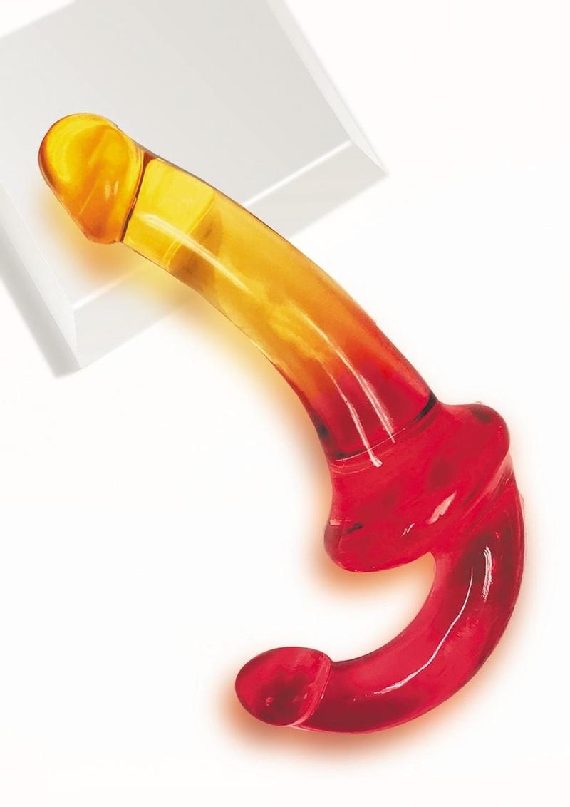 Shades Strapless Strap-On Fade Jelly Toy for Couples