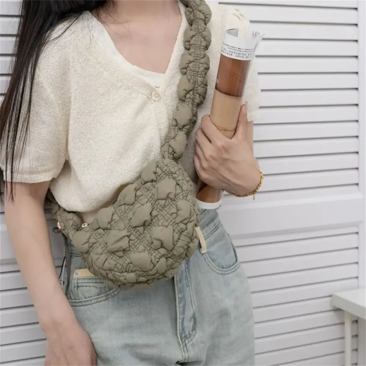 Harajuku Quilted Shoulder Bag