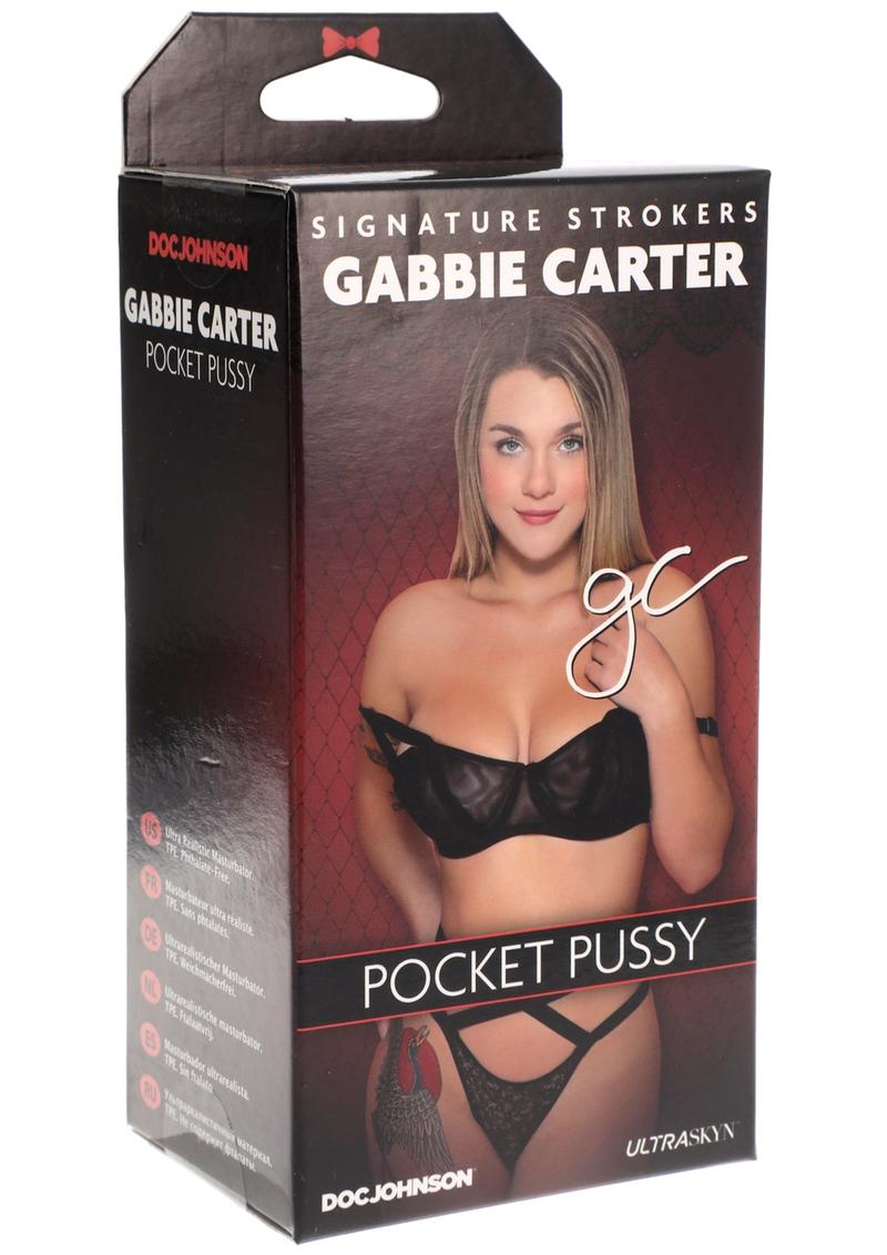 Gabbie Carter Signature Stroker ULTRASKYN Pocket Pussy