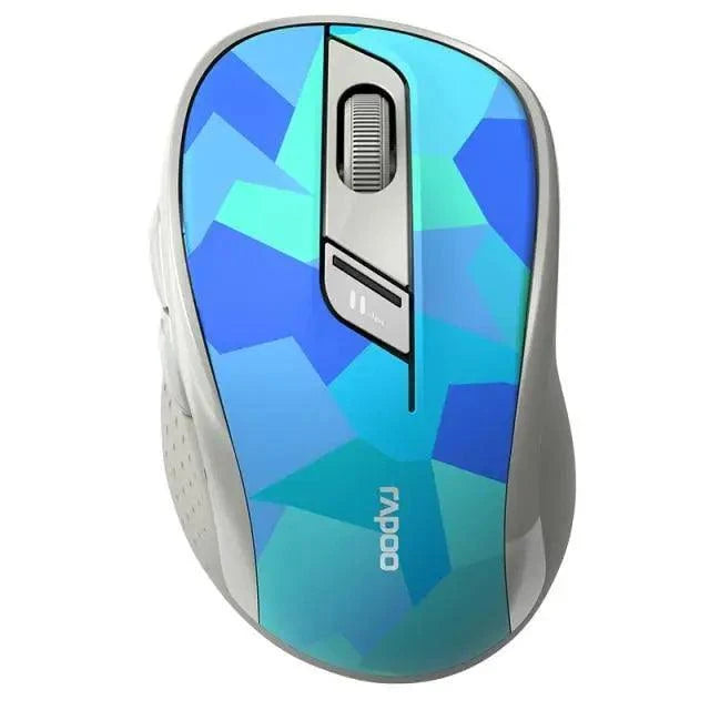Silent Laptop Wireless Mouse Adjustable DPI Stylish Easy Switch Bluetooth 2.4GHz Mouse For Computer