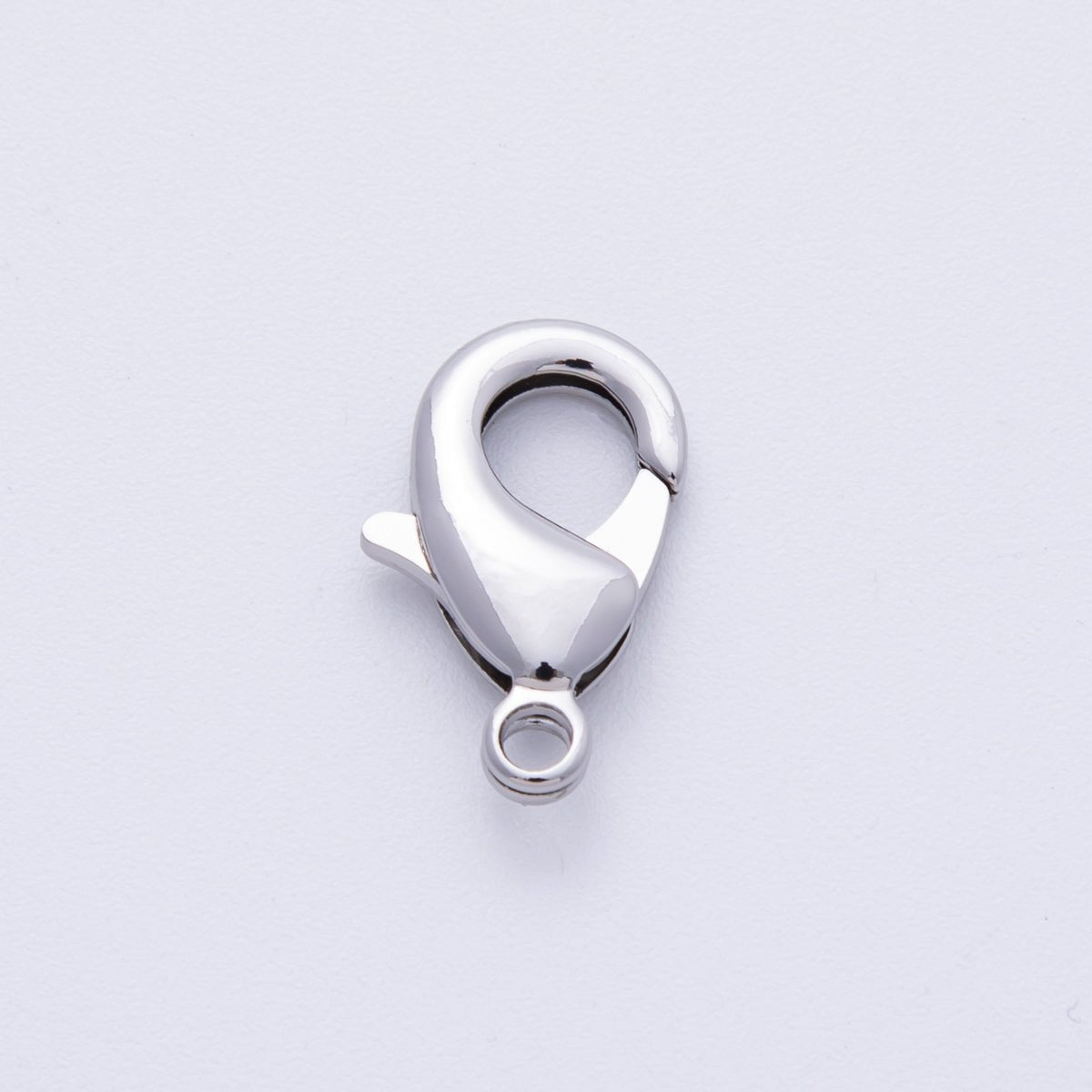Silver 19mm Minimalist Lobster Clasps Claw Closure Findings | Z-A1676