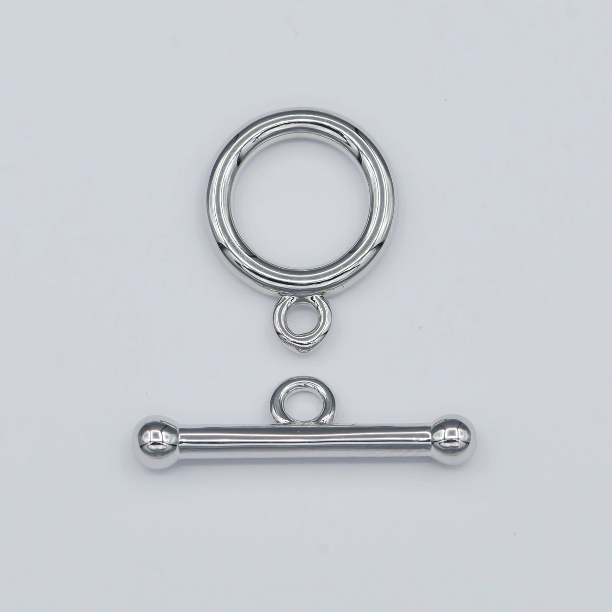 Silver Toggle Clasp For DIY Jewelry Making Necklace Bracelet Anklet L-317