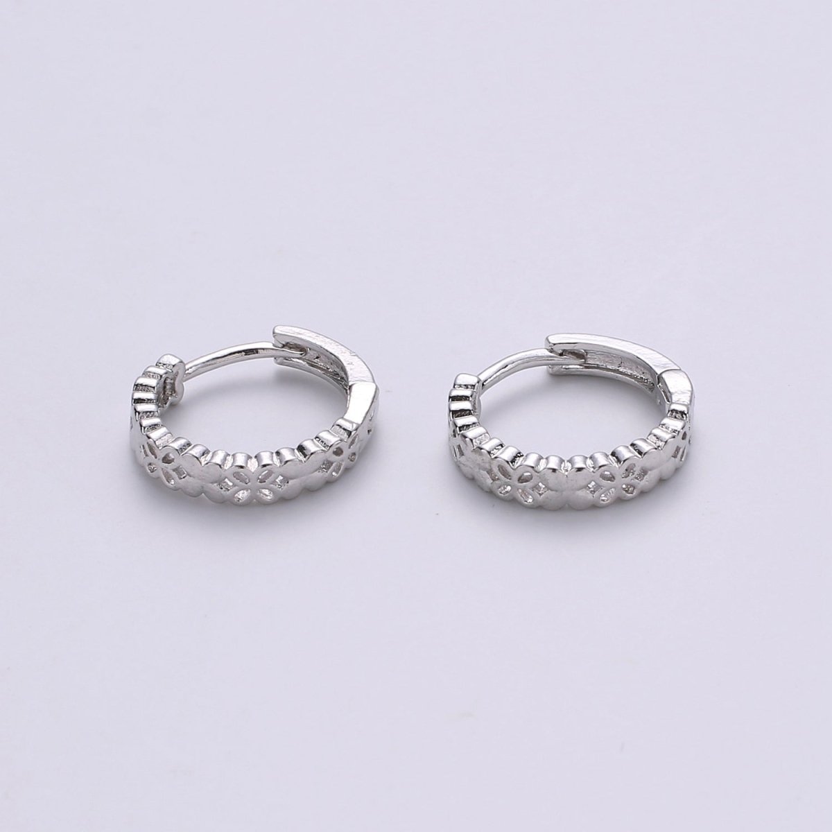 Simple Minimalist Gold Filled Huggies K-662-K-664