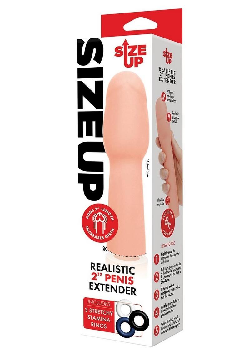 SIZE UP Realistic Penis Extender