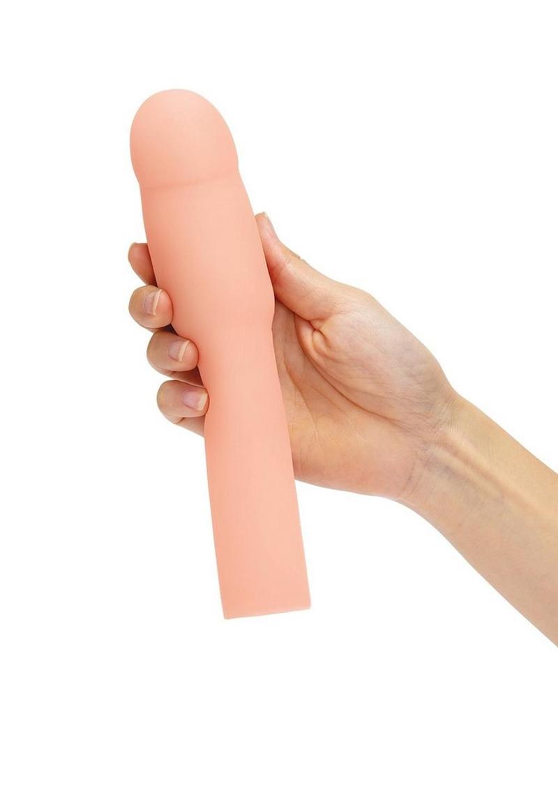 Size Up Realistic Penis Extender Vanilla with Stamina Rings