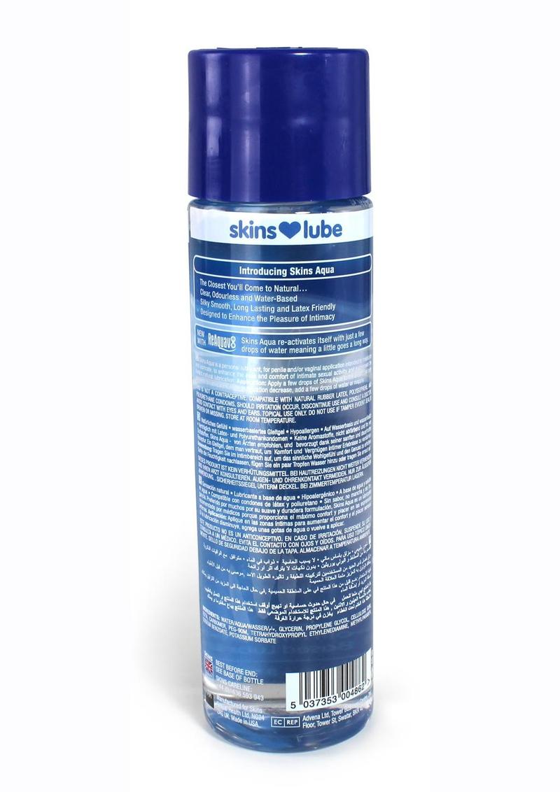 Skins Aqua Water Based Lubricant ReAquav8 Technology