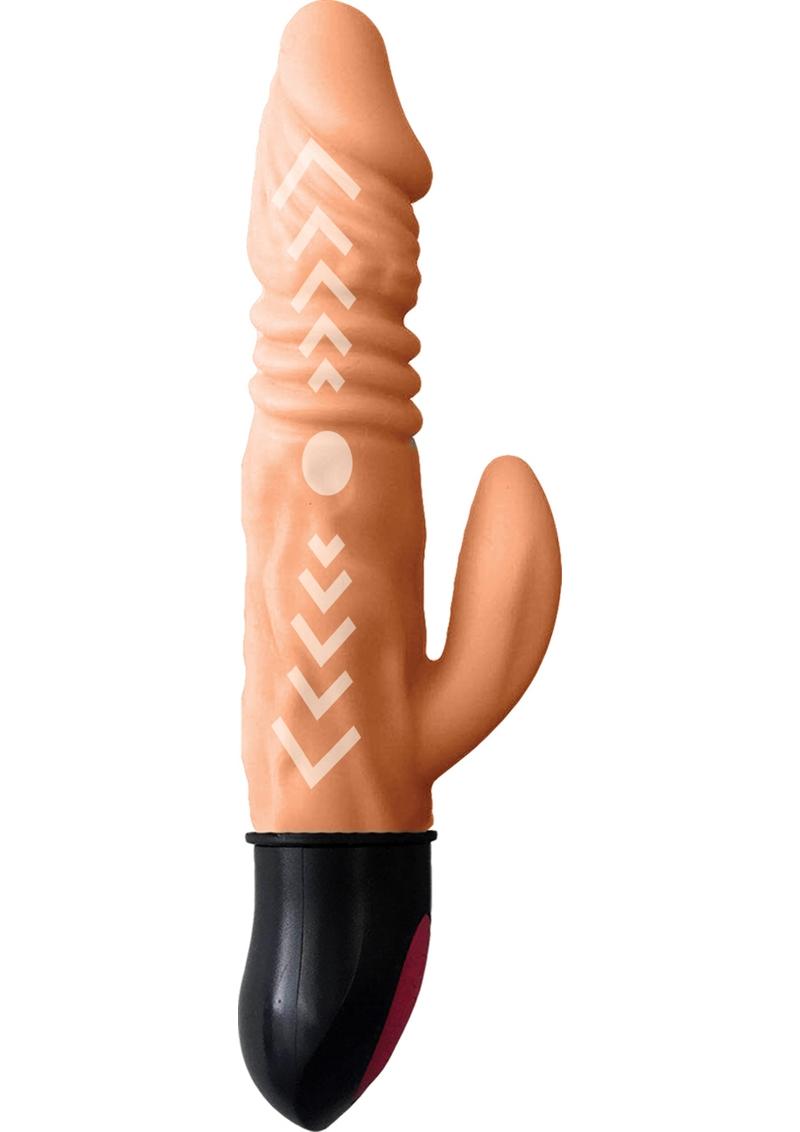 Cumquake Super Shake Thrusting Warming Dildo