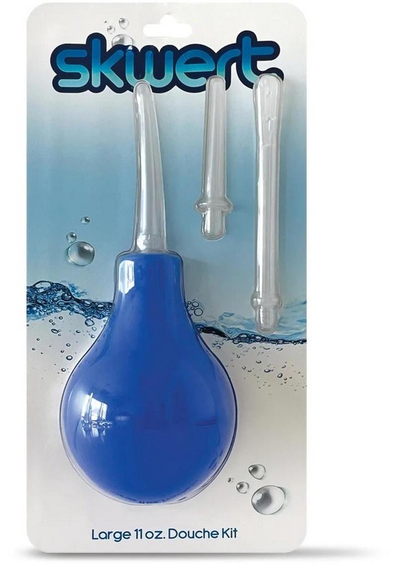 Skwert Large 11oz Douche Kit Blue Bulb